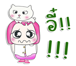 Mr. Taro. love cat.^^ sticker #13412884