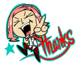 Eyes Rikio child Sticker2 sticker #13412886