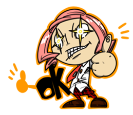 Eyes Rikio child Sticker2 sticker #13412887