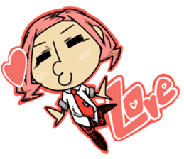 Eyes Rikio child Sticker2 sticker #13412891