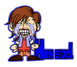 Eyes Rikio child Sticker2 sticker #13412899