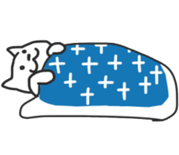 Lazy 'n' Sleepy Cat 2 sticker #13413030