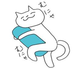 Lazy 'n' Sleepy Cat 2 sticker #13413040