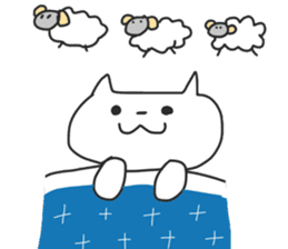 Lazy 'n' Sleepy Cat 2 sticker #13413042