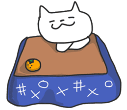 Lazy 'n' Sleepy Cat 2 sticker #13413045