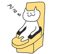 Lazy 'n' Sleepy Cat 2 sticker #13413069