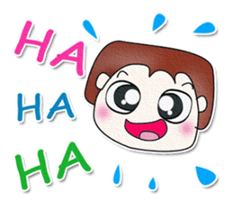 Mr. Tanaka. Ha Ha Ha sticker #13413258