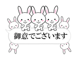 fcf rabbit part33 sticker #13413292