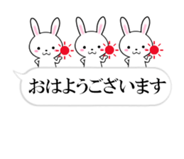 fcf rabbit part33 sticker #13413293