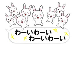 fcf rabbit part33 sticker #13413304