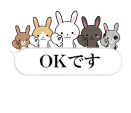 fcf rabbit part33 sticker #13413308