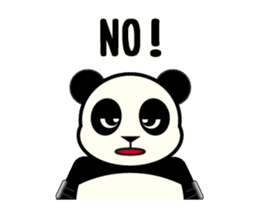 Move! ROBO Panda English sticker #13413872