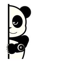 Move! ROBO Panda English sticker #13413882