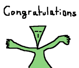 Congratulations bag sticker #13413936