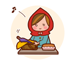 Red Riding Hood/sachi sticker #13414046
