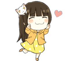 Pretty girl Sticker 8version sticker #13414668