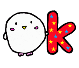 Baby owl sticker #13415246