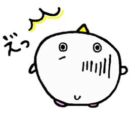 Baby owl sticker #13415263