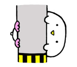 Baby owl sticker #13415281