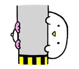 Baby owl sticker #13415281