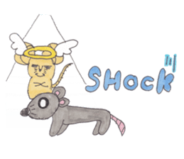 Emma's cute mouse series sticker #13415568