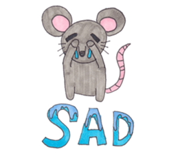 Emma's cute mouse series sticker #13415569