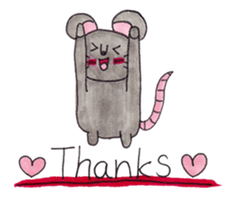 Emma's cute mouse series sticker #13415571