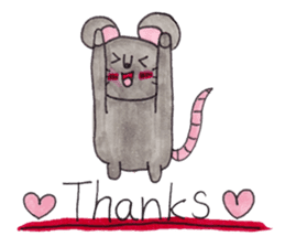 Emma's cute mouse series sticker #13415571