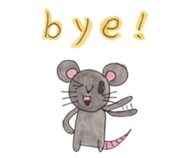 Emma's cute mouse series sticker #13415577