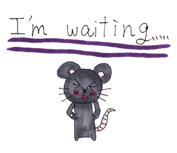 Emma's cute mouse series sticker #13415583