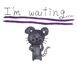 Emma's cute mouse series sticker #13415583