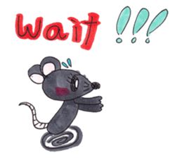 Emma's cute mouse series sticker #13415584