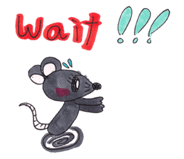 Emma's cute mouse series sticker #13415584