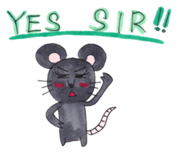 Emma's cute mouse series sticker #13415585