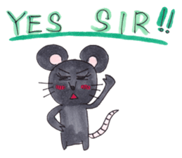 Emma's cute mouse series sticker #13415585