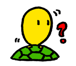 turtle and rabbit sticker #13416264