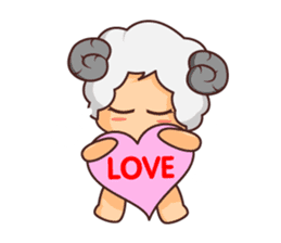 Lamb Chill sticker #13416446