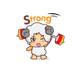 Lamb Chill sticker #13416456