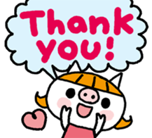 The small pig-Greetings sticker #13416576