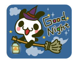 Moving!USAPAN RabbitPanda Halloween sticker #13416759