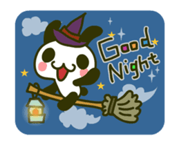 Moving!USAPAN RabbitPanda Halloween sticker #13416759