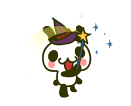 Moving!USAPAN RabbitPanda Halloween sticker #13416768