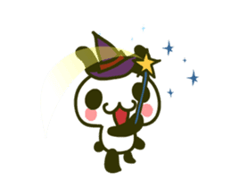 Moving!USAPAN RabbitPanda Halloween sticker #13416768