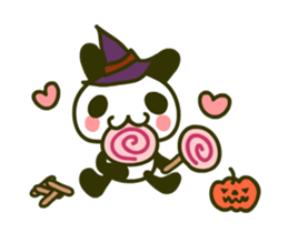 Moving!USAPAN RabbitPanda Halloween sticker #13416769