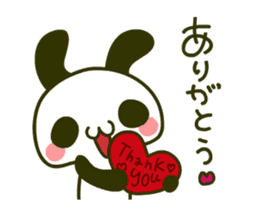 Moving!USAPAN RabbitPanda Halloween sticker #13416770