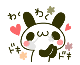 Moving!USAPAN RabbitPanda Halloween sticker #13416773