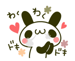 Moving!USAPAN RabbitPanda Halloween sticker #13416773