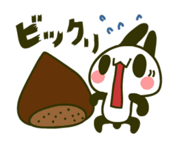 Moving!USAPAN RabbitPanda Halloween sticker #13416774