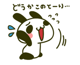 Moving!USAPAN RabbitPanda Halloween sticker #13416776