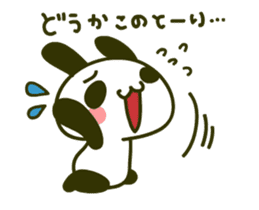 Moving!USAPAN RabbitPanda Halloween sticker #13416776